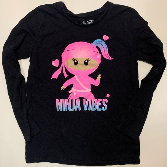 Bundle of 4 Long Sleeve T-shirts Size 7 - Picture 6 of 14